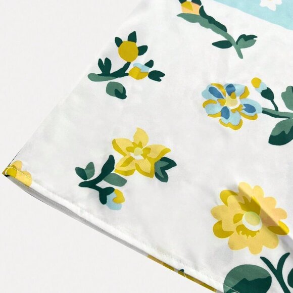 Yellow Boho Women's Floral Print Spaghetti Strap Dress - Picture 5 of 5